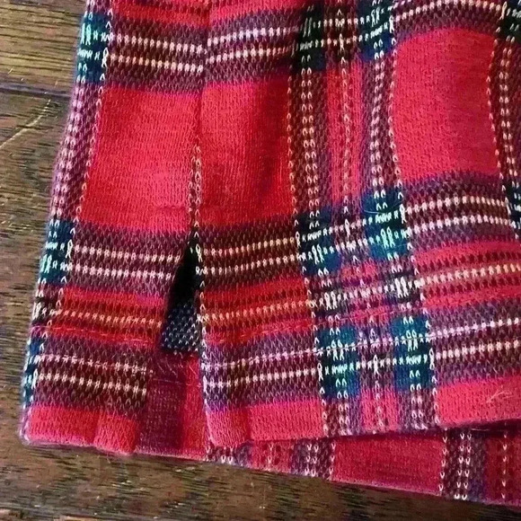 Roundtree & Yorke Men’s L Plaid Long Sleeve Polo Christmas Preppy Holiday Red - Picture 14 of 16